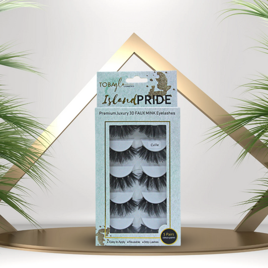 CVILLE- Island Pride 3D Faux Mink Lashes